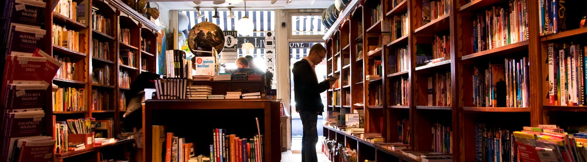 Inside of bookshop
